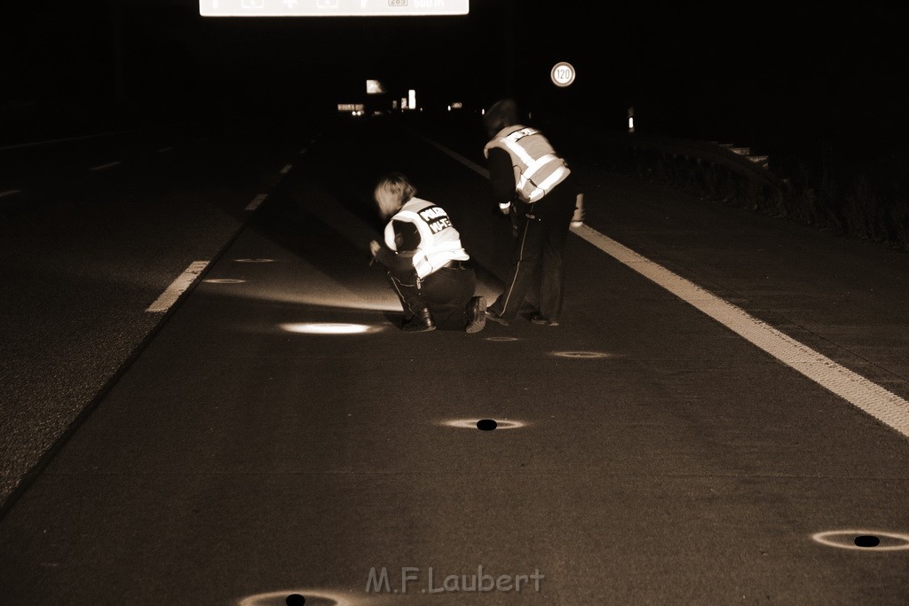 Schwerer VU A 4 Rich Olpe kurz vor AS Koeln Klettenberg P063.JPG - Miklos Laubert